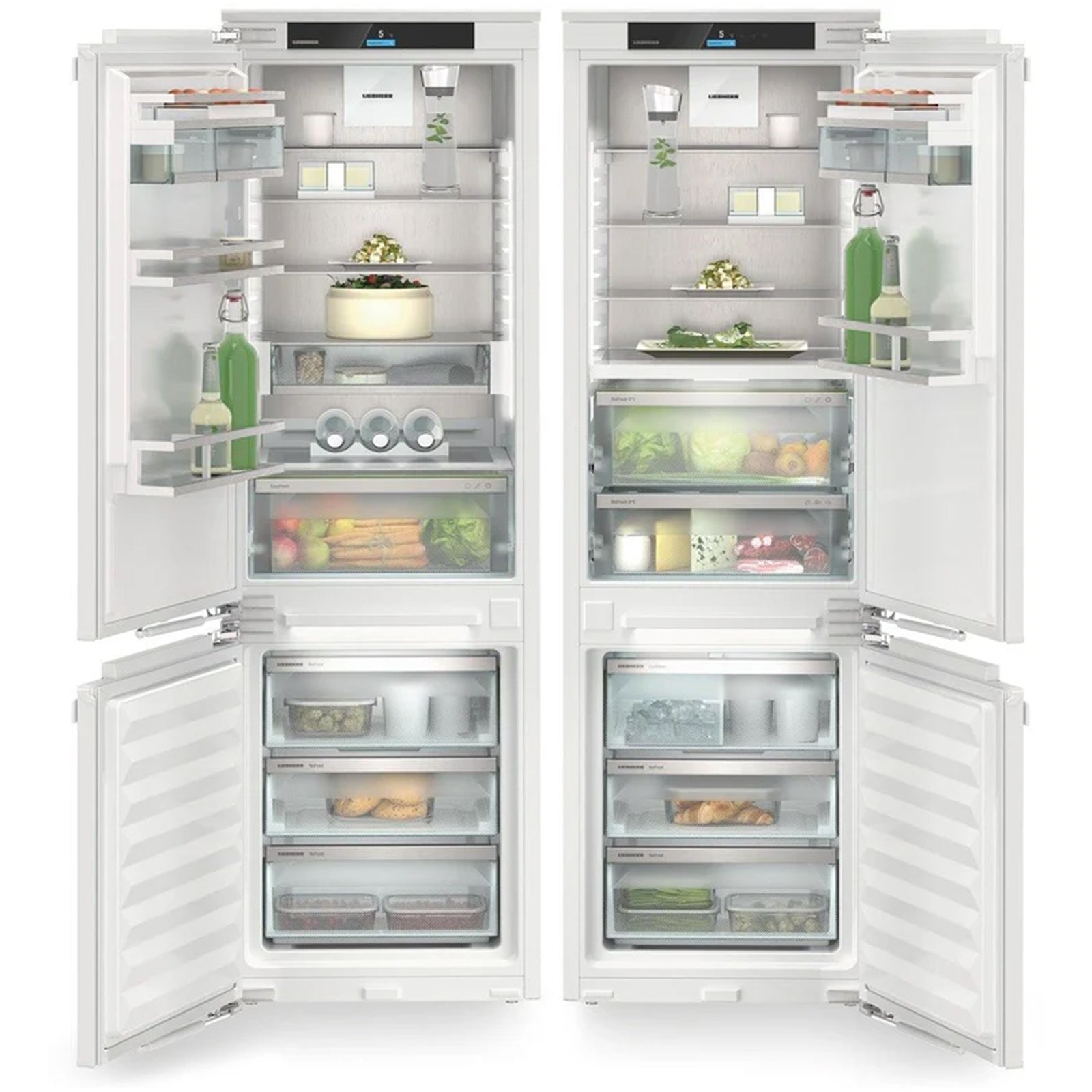 liebherr-prime-ixcc5165-178cm-500l-bio-fresh-no-frost-built-in-side-by-side-fridge-freeze-1154214280 Liebherr Prime IXCC5165 178cm 500L Bio Fresh No Frost Built in Side by Side Fridge Freeze - Image 2