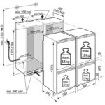 Liebherr Prime IXCC5165 178cm 500L Bio Fresh No Frost Built in Side by Side Fridge Freeze - Image 3