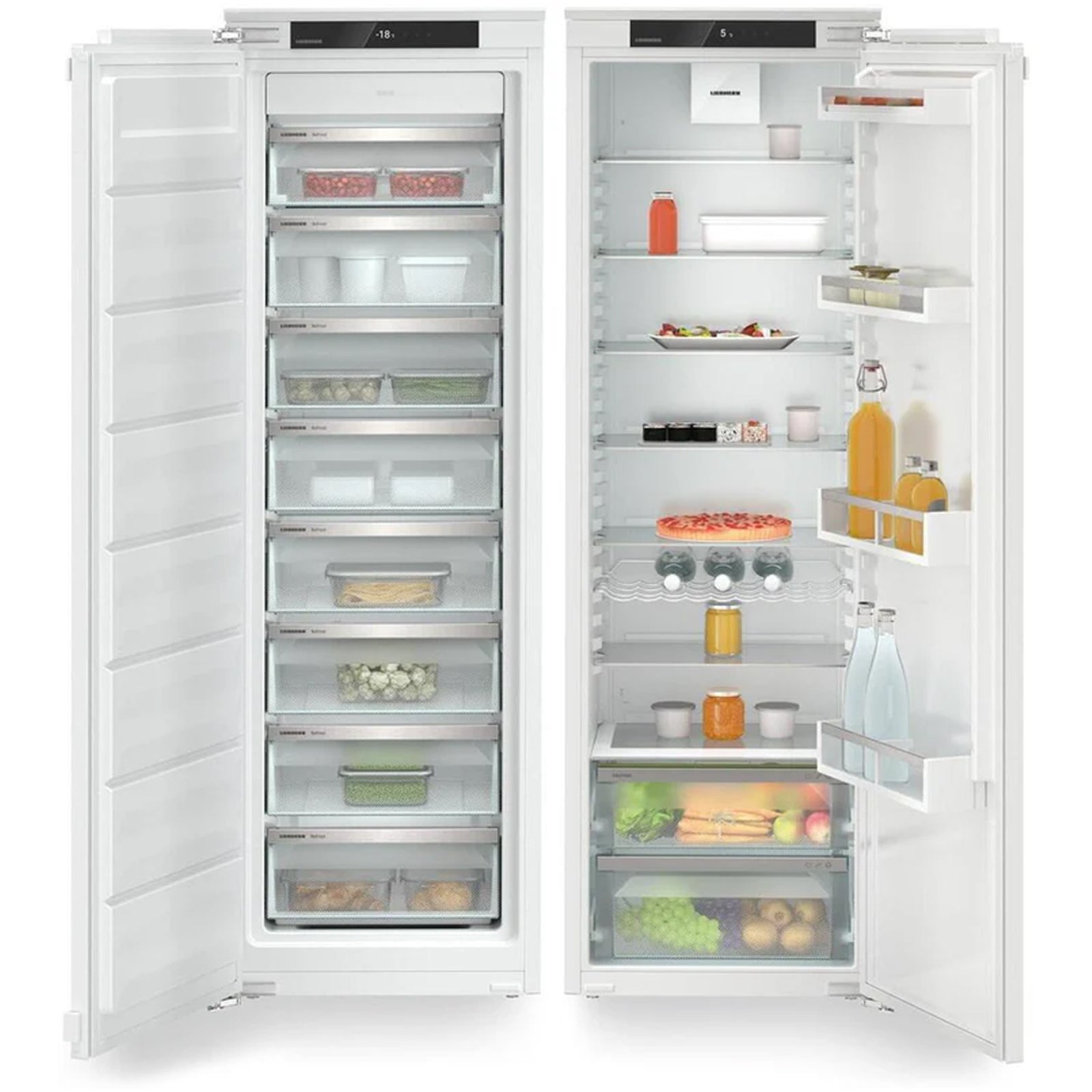 liebherr-prime-ixrf5100-178cm-522l-no-frost-built-in-side-by-side-fridge-freezer-1154214276 Liebherr Prime IXRF5100 178cm 522L No Frost Built in Side by Side Fridge Freezer - Image 2