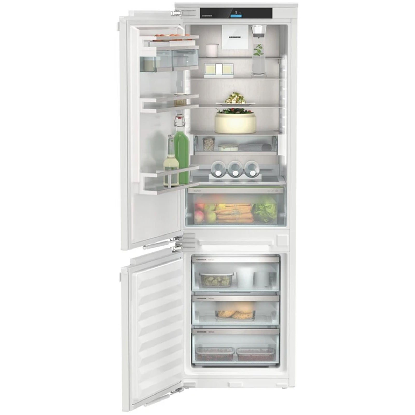 liebherr-prime-sicndi5153-178cm-254l-easy-fresh-no-frost-built-in-fridge-freezer-white-1154214081 Liebherr Prime SICNDI5153 178cm 254L Easy Fresh No Frost Built in Fridge Freezer White - Image 1