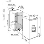 Liebherr Prime SIFNDI4155 122cm 129L Frost Free Fully Integrated Upright Freezer - Image 4