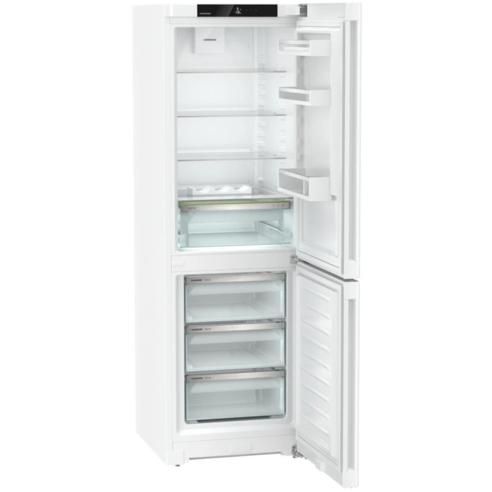 liebherr-pure-cnd5203-60cm-60-40-330l-no-frost-freestanding-fridge-freezer-white-1146828157 Liebherr Pure CND5203 60cm 60/40 330L No Frost Freestanding Fridge Freezer White - Image 5