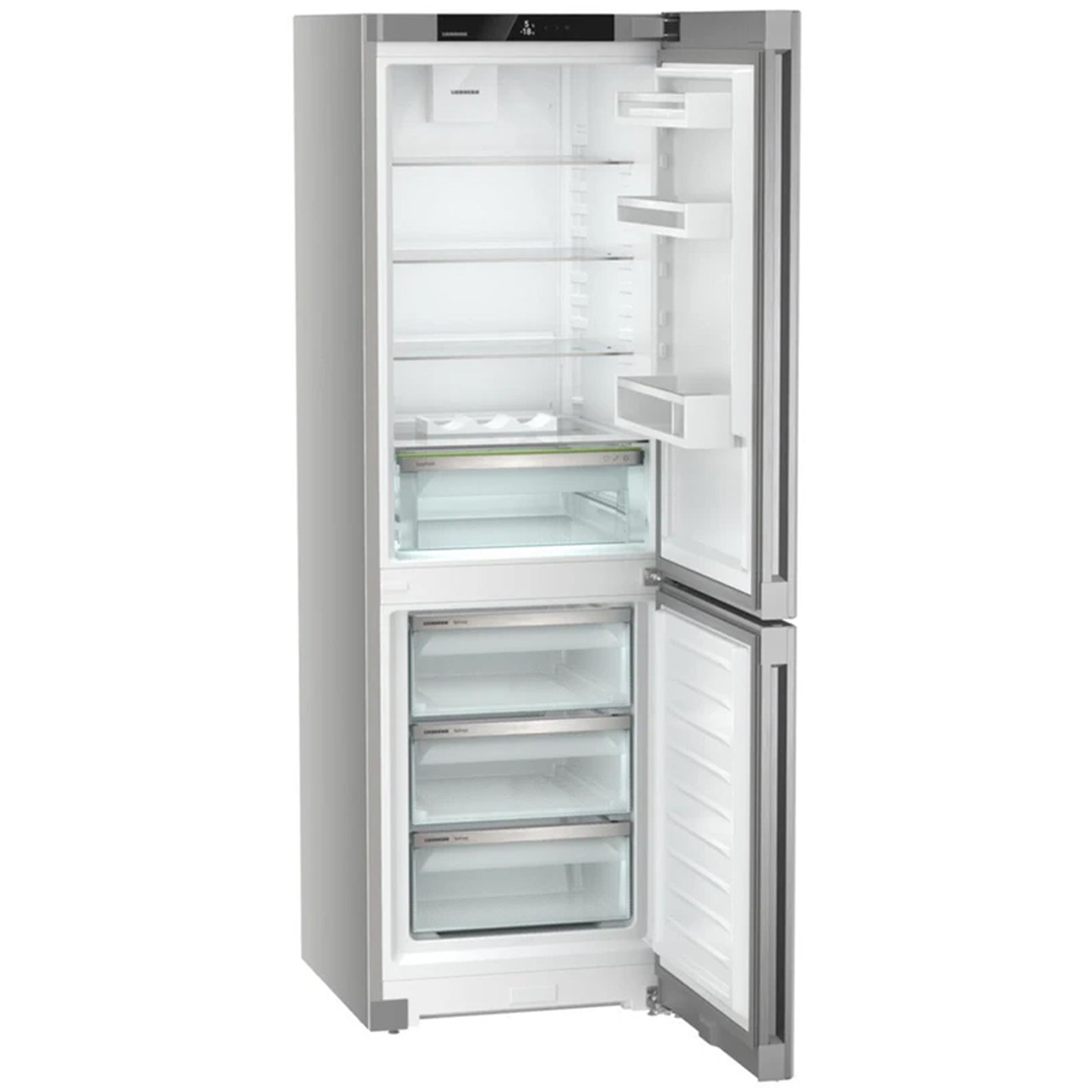 liebherr-pure-cnsfd5203-60cm-269l-no-frost-60-40-fridge-freezer-stainless-steel-1149813820 Liebherr Pure CNSFD5203 60cm 269L No Frost 60/40 Fridge Freezer Stainless Steel - Image 6