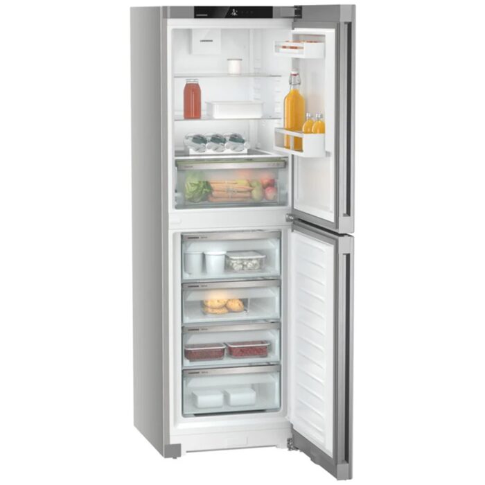 Liebherr Pure CNSFD5204 60cm 319L No Frost 50/50 Fridge Freezer Silver - Image 3