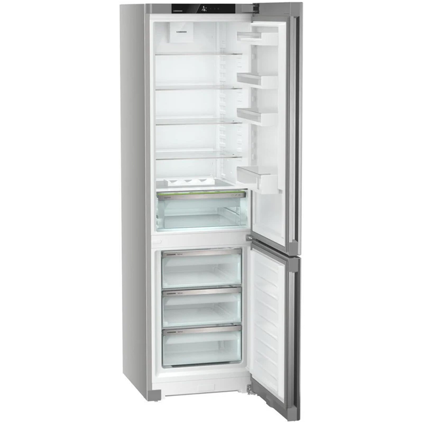 liebherr-pure-cnsfd5703-60cm-369l-no-frost-fridge-freezer-silver-1149813801 Liebherr Pure CNSFD5703 60cm 369L No Frost Fridge Freezer Silver - Image 8