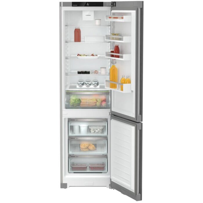 Liebherr Pure CNSFD5703 60cm 369L No Frost Fridge Freezer Silver - Image 7