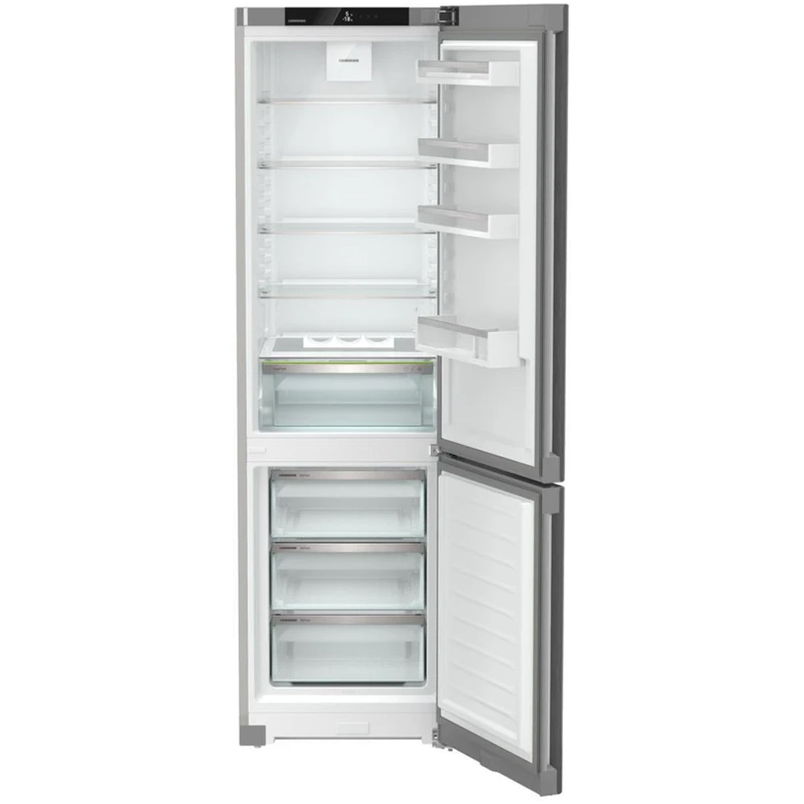 liebherr-pure-cnsfd5703-60cm-369l-no-frost-fridge-freezer-silver-1149813803 Liebherr Pure CNSFD5703 60cm 369L No Frost Fridge Freezer Silver - Image 6