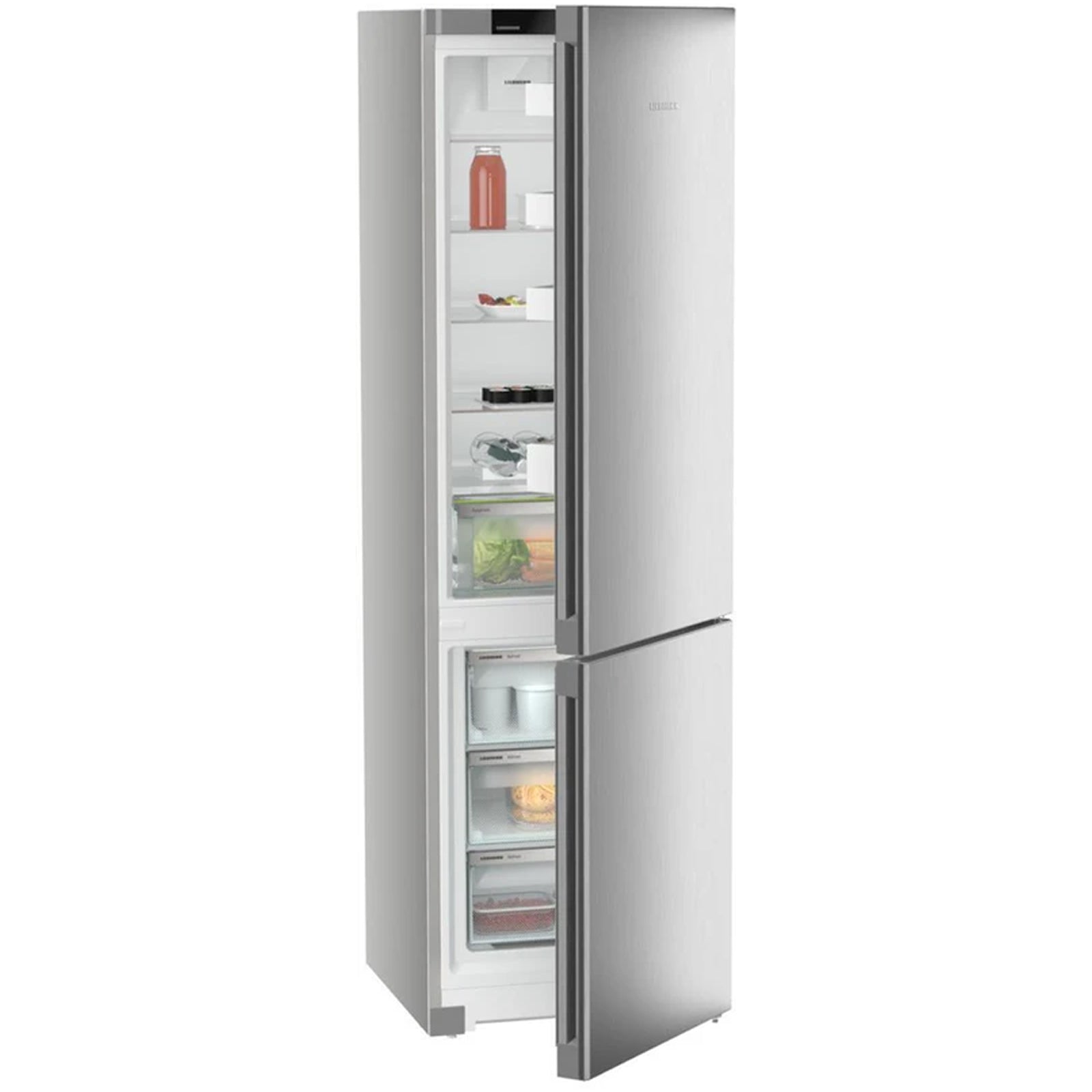 liebherr-pure-cnsfd5703-60cm-369l-no-frost-fridge-freezer-silver-1149813807 Liebherr Pure CNSFD5703 60cm 369L No Frost Fridge Freezer Silver - Image 4