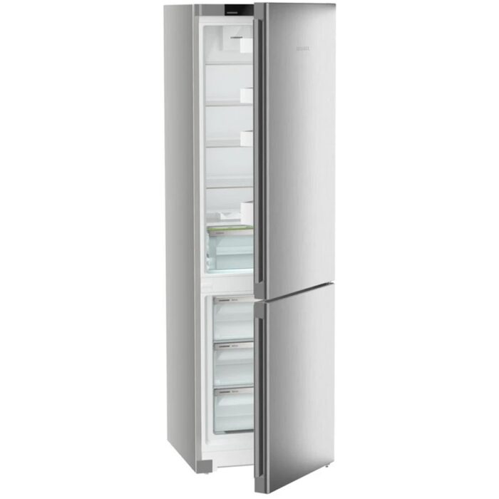 Liebherr Pure CNSFD5703 60cm 369L No Frost Fridge Freezer Silver - Image 3