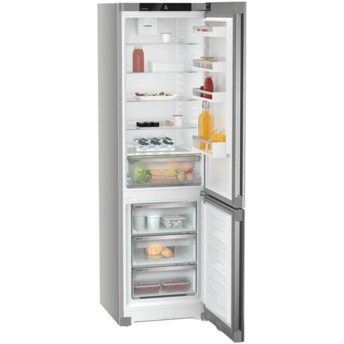 Liebherr Pure CNSFD5703 60cm 369L No Frost Fridge Freezer Silver - Image 2