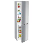 Liebherr Pure CUELE3331 55cm Smart Frost Freestanding Fridge Freezer Silver - Image 3