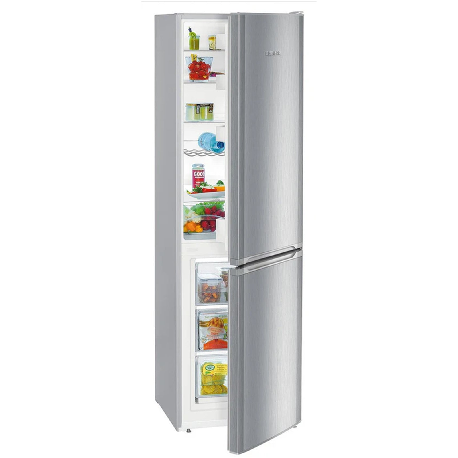 liebherr-pure-cuele3331-55cm-smart-frost-freestanding-fridge-freezer-silver-1152496134 Liebherr Pure CUELE3331 55cm Smart Frost Freestanding Fridge Freezer Silver - Image 3