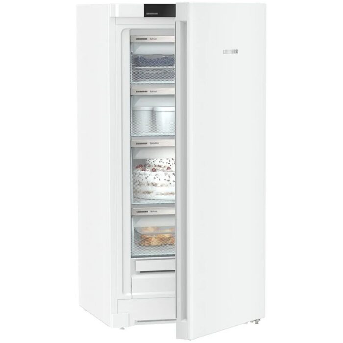 Liebherr Pure FNE4204 60cm 160L No Frost Freestanding Tall Upright Freezer White - Image 5