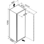 Liebherr Pure FNE4204 60cm 160L No Frost Freestanding Tall Upright Freezer White - Image 10