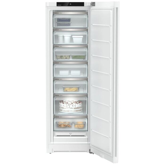 Liebherr Pure FNE5207 60cm No Frost Upright Tall Freestanding Freezer White - Image 2