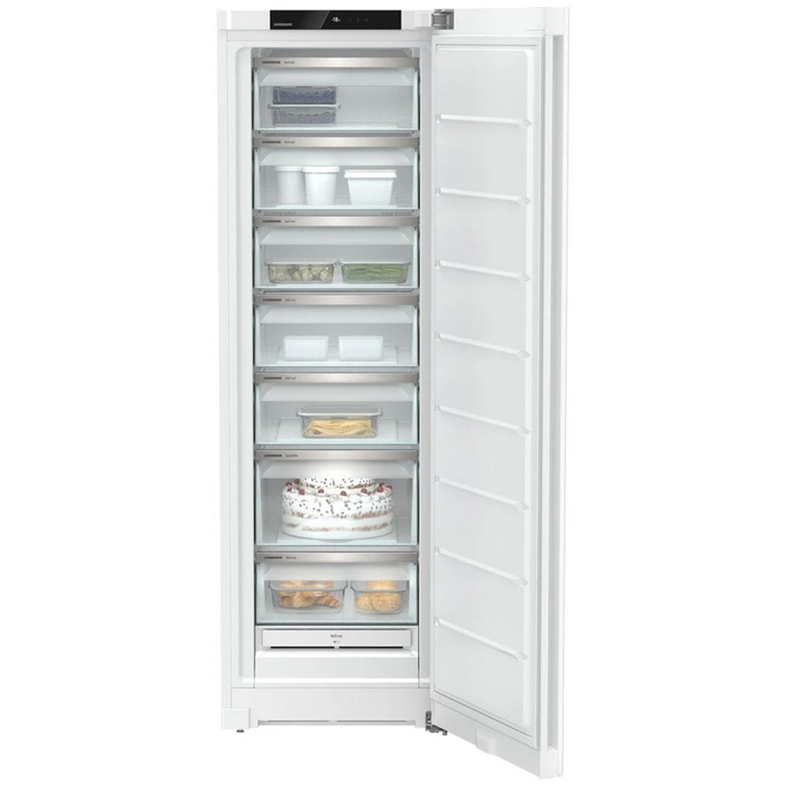 liebherr-pure-fne5207-60cm-no-frost-upright-tall-freestanding-freezer-white-1153146189 Liebherr Pure FNE5207 60cm No Frost Upright Tall Freestanding Freezer White - Image 2