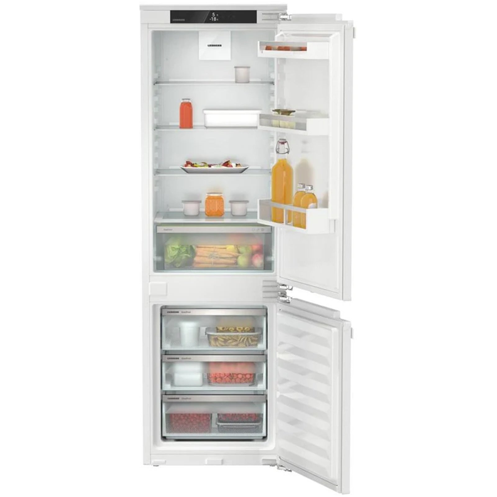 liebherr-pure-ice5103-178cm-easy-fresh-smart-frost-built-in-fully-integrated-fridge-freezer-white-1154214428 Liebherr Pure ICE5103 178cm Easy Fresh Smart Frost Built in Fully Integrated Fridge Freezer White - Image 2