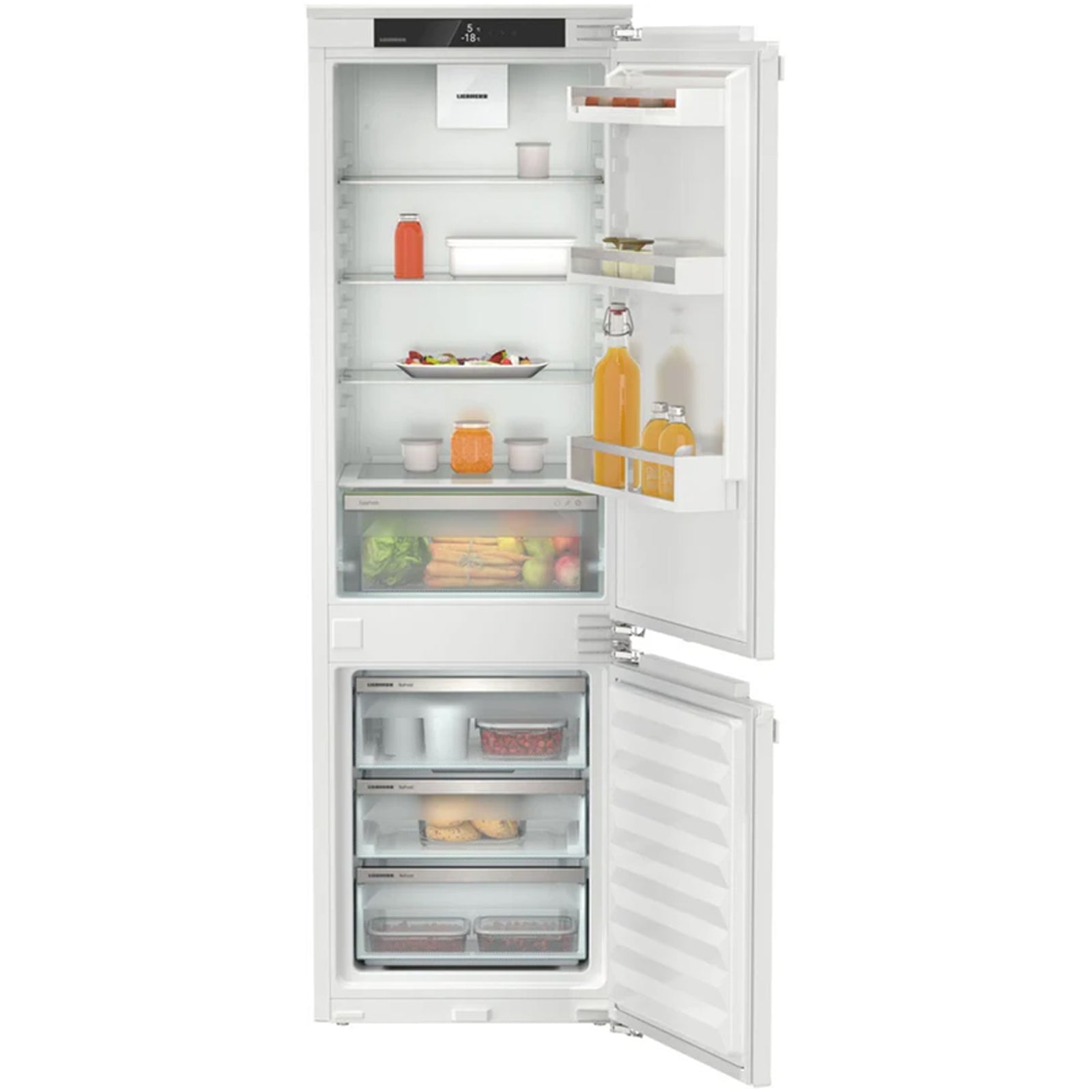 liebherr-pure-icnc5103-fully-integrated-fridge-freezer-with-easyfresh-and-nofrost-1154214423 Liebherr Pure ICNC5103 Fully Integrated fridge-freezer with EasyFresh and NoFrost - Image 2
