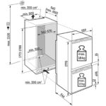 Liebherr Pure ICNC5103 Fully Integrated fridge-freezer with EasyFresh and NoFrost - Image 3