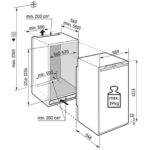 Liebherr Pure IRE4101 122cm Fully Integrated Fridge with Icebox - Image 4