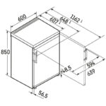Liebherr RDI1620 60cm Undercounter Fridge White - Image 9