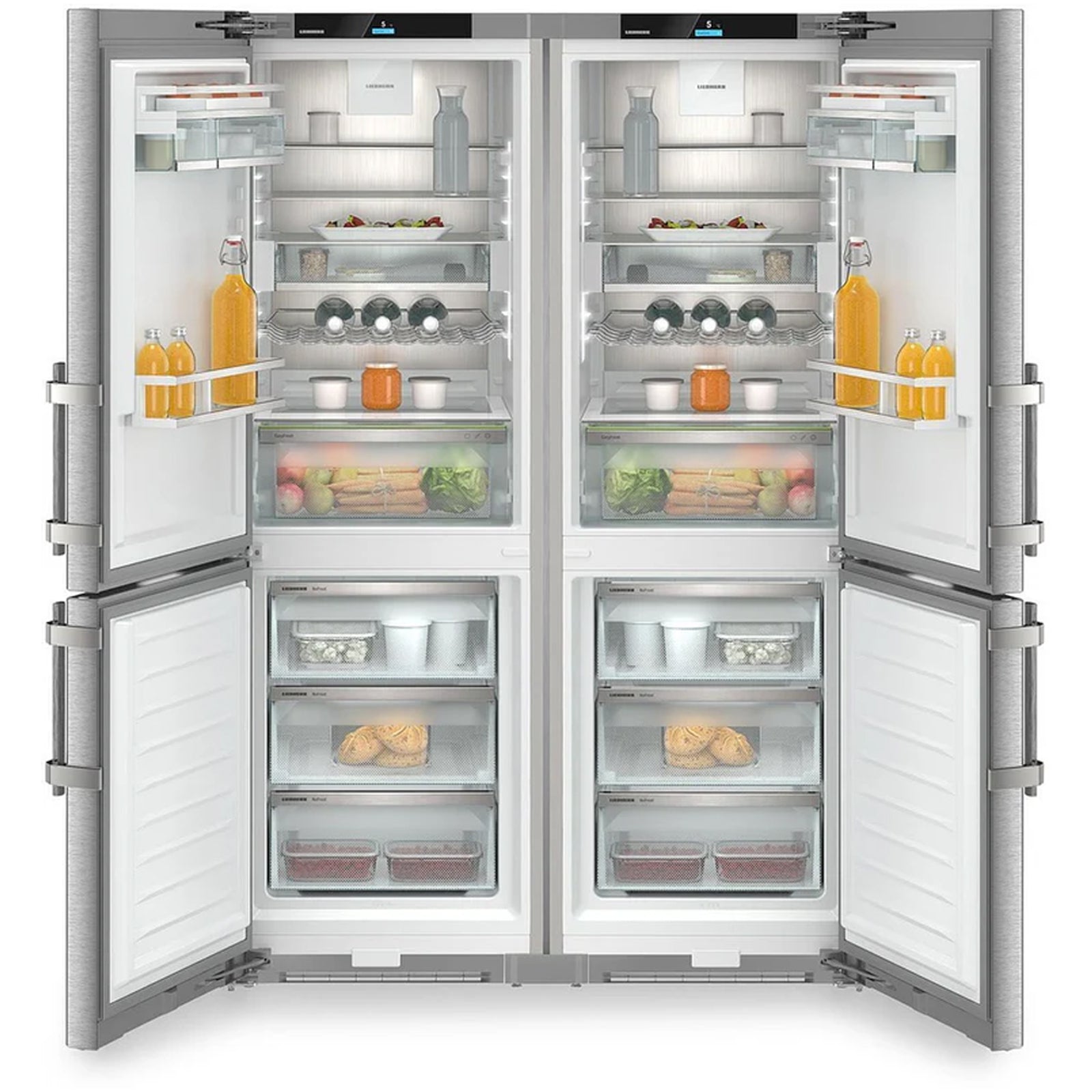 liebherr-xccsd5250-664l-easy-fresh-no-frost-side-by-side-fridge-freezer-1154346579 Liebherr XCCSD5250 664L Easy Fresh No Frost Side by Side Fridge Freezer - Image 2