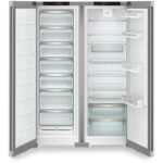Liebherr XRFSF5220 677L Freestanding No Frost Side by Side Fridge Freezer in Stainless Steel - Image 2