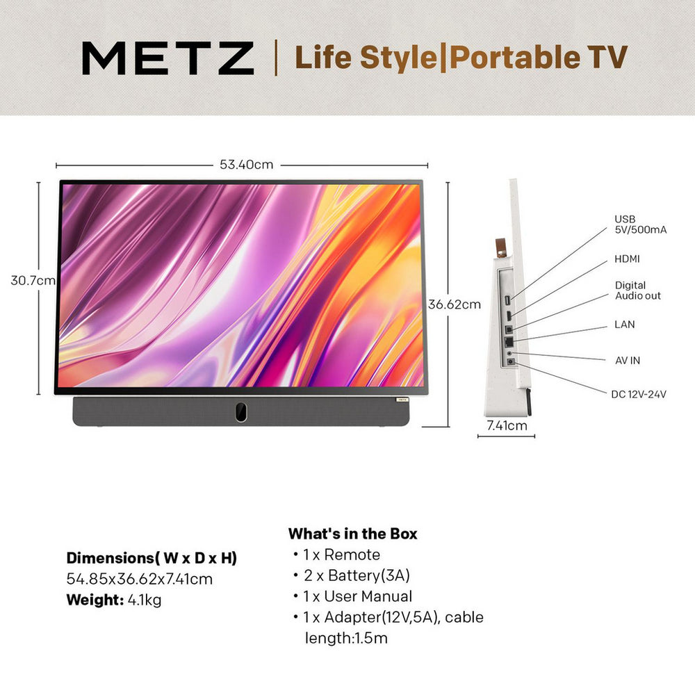 metz-24mpe7002z-24-inch-full-hd-smart-portable-tunerless-google-tv-1101005295 Metz 24MPE7002Z 24 Inch Full HD Smart Portable Tunerless Google TV - Image 2