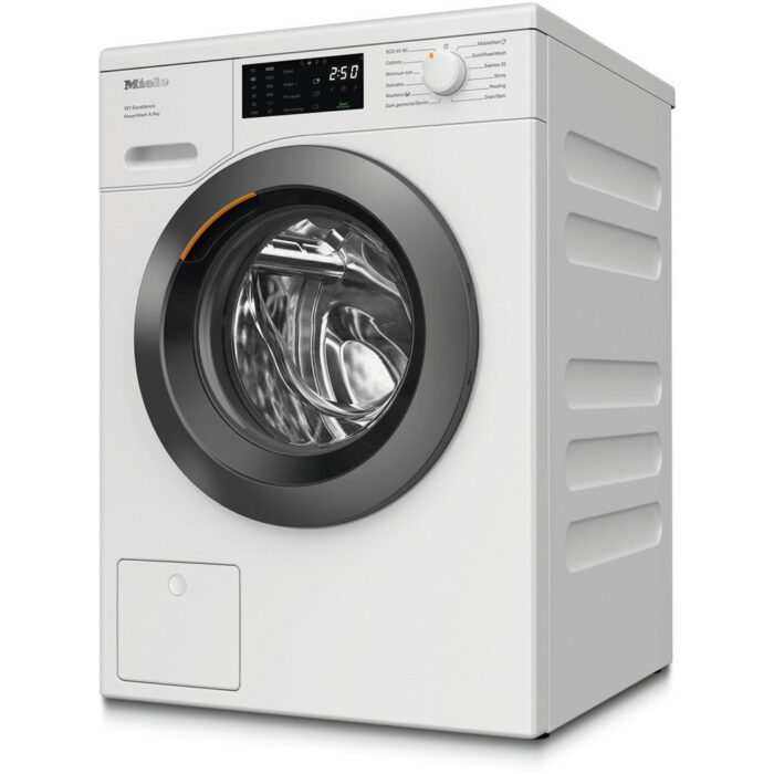 Miele WEB365 WCS PowerWash 8kg 1400 Spin Freestanding Washing Machine Lotus White - Image 2