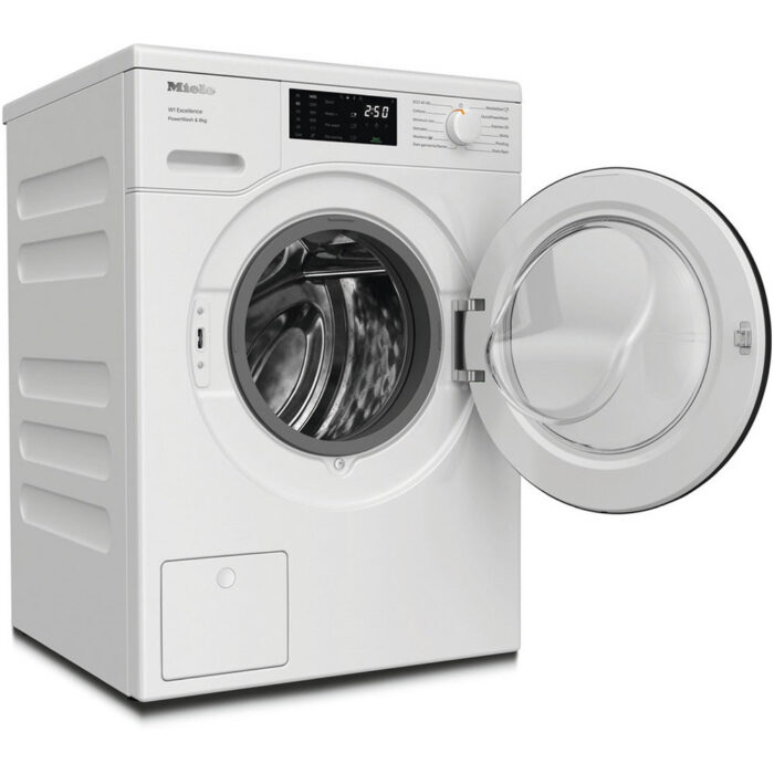 Miele WEB365 WCS PowerWash 8kg 1400 Spin Freestanding Washing Machine Lotus White - Image 3