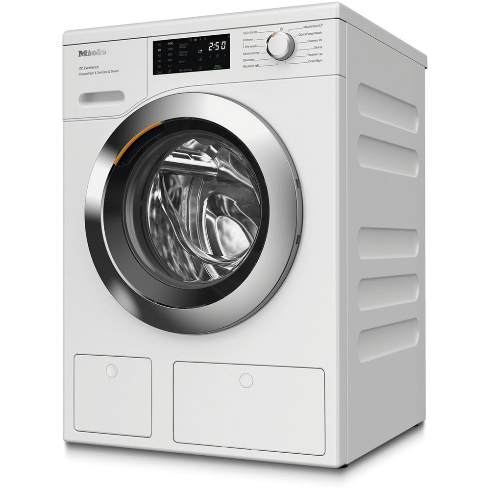 miele-weg885-wcs-9kg-1400-spin-powerwash-steamcare-washing-machine-lotus-white-1161629914 Miele WEG885 WCS 9kg 1400 Spin PowerWash & SteamCare Washing Machine Lotus White - Image 2