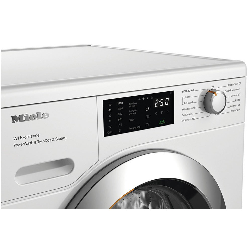 miele-weg885-wcs-9kg-1400-spin-powerwash-steamcare-washing-machine-lotus-white-1161629915 Miele WEG885 WCS 9kg 1400 Spin PowerWash & SteamCare Washing Machine Lotus White - Image 4