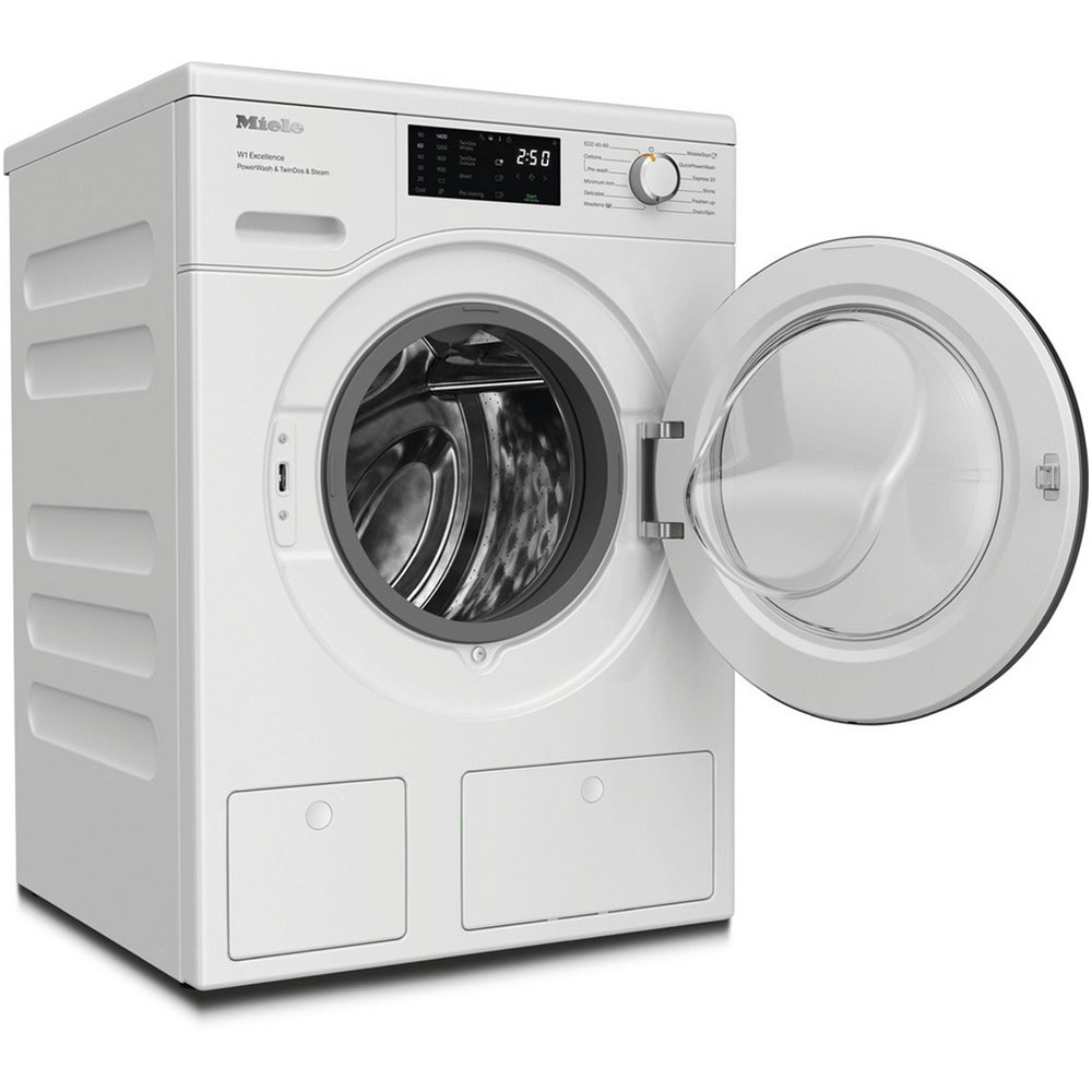 miele-weg885-wcs-9kg-1400-spin-powerwash-steamcare-washing-machine-lotus-white-1161629917 Miele WEG885 WCS 9kg 1400 Spin PowerWash & SteamCare Washing Machine Lotus White - Image 3