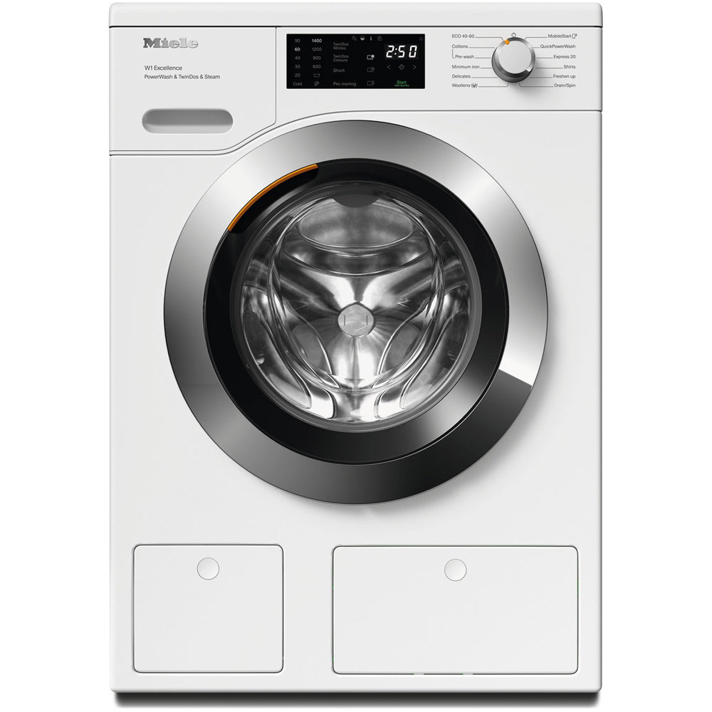 miele-weg885-wcs-9kg-1400-spin-powerwash-steamcare-washing-machine-lotus-white-1161629919 Miele WEG885 WCS 9kg 1400 Spin PowerWash & SteamCare Washing Machine Lotus White - Image 1