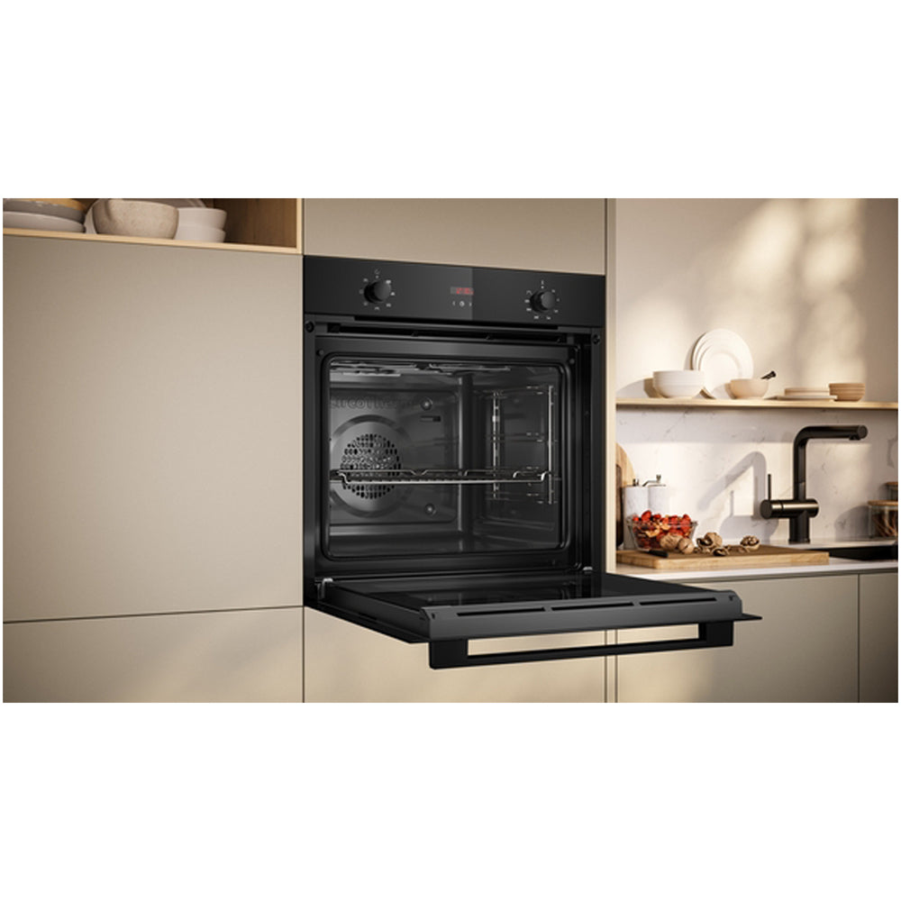 neff-b1dcc0ak3b-n30-71l-built-in-electric-single-oven-black-a-rated-1178632844 NEFF B1DCC0AK3B N30 71L Built-In Electric Single Oven Black - A+ Rated - Image 4