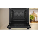 NEFF B1DCC0AK3B N30 71L Built-In Electric Single Oven Black - A+ Rated - Image 3