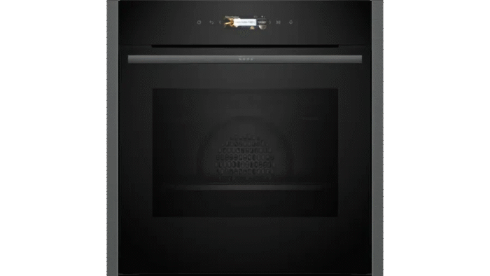 Neff B24CR31G0B N70 Built-in Electric Single Oven Graphite Grey - Image 1