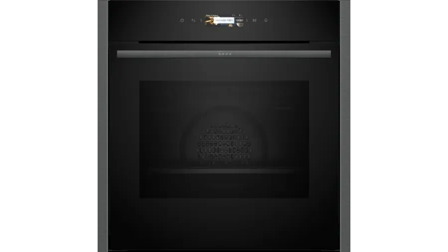 neff-b24cr31g0b-n70-built-in-electric-single-oven-graphite-grey-1082417373 Neff B24CR31G0B N70 Built-in Electric Single Oven Graphite Grey - Image 1