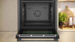 Neff B24CR31G0B N70 Built-in Electric Single Oven Graphite Grey - Image 4