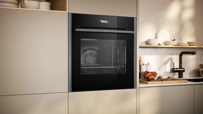 Neff B24CR71G0B N70 Built-in Electric Single Oven Graphite Grey - Image 5