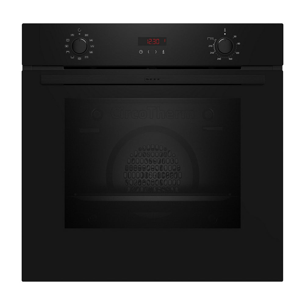 neff-b2dcg7ak3b-n30-built-in-60cm-electric-single-oven-with-pyrolytic-cleaning-black-1176525520 Neff B2DCG7AK3B N30 Built In 60cm Electric Single Oven with Pyrolytic Cleaning Black - Image 1