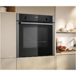 Neff B3ACE4AN3B N50 Slide & Hide 60cm Built In Electric Single Oven Stainless Steel A+ Rated - Image 2