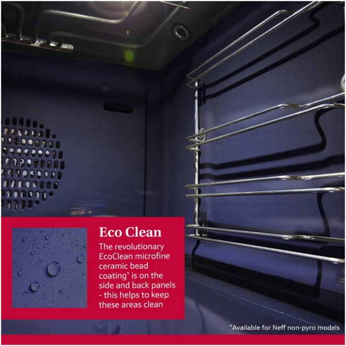 Neff B3ACE4AN3B N50 Slide & Hide 60cm Built In Electric Single Oven Stainless Steel A+ Rated - Image 7