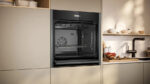 Neff B54CR31G0B N70 Slide and Hide Built-In Electric Single Oven Graphite Grey - Image 4