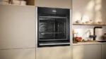 Neff B54CR71N0B N70 Slide and Hide Built-In Electric Single Oven Stainless Steel - Image 4