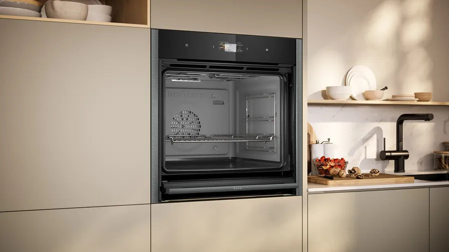 neff-b64cs51g0b-n90-slide-and-hide-built-in-electric-single-oven-graphite-1082417605 Neff B64CS51G0B N90 Slide and Hide Built-In Electric Single Oven Graphite - Image 4