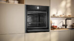 Neff B64CT73G0B N90 Slide and Hide Built-In Electric Single Oven Graphite - Image 4