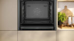Neff B64FS31G0B N90 Slide and Hide Built-In Electric Single Oven Graphite - Image 5