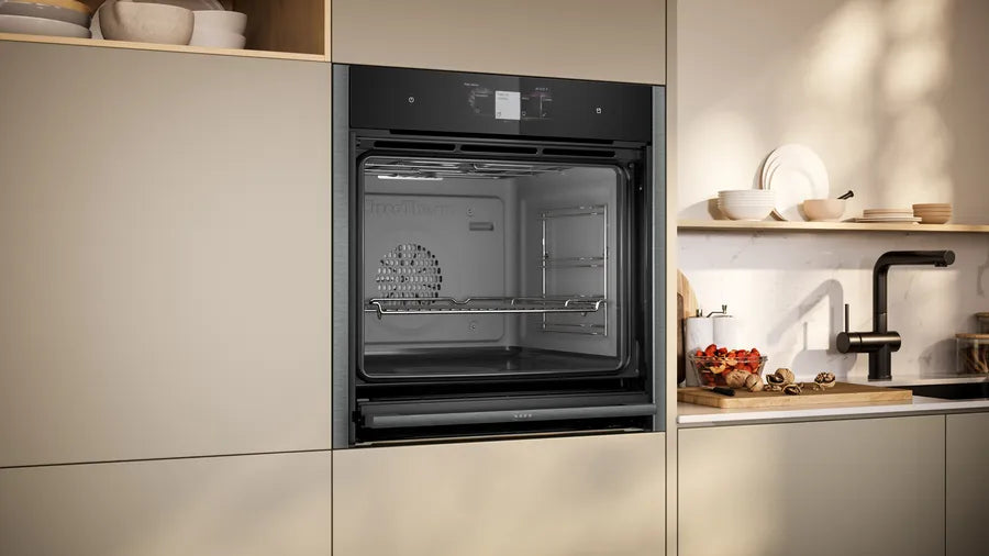 neff-b64ft53g0b-n90-slide-and-hide-built-in-electric-single-oven-graphite-1082417717 Neff B64FT53G0B N90 Slide and Hide Built-In Electric Single Oven Graphite - Image 7