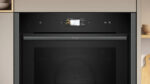 Neff B64VS71G0B N90 Slide and Hide Built-In Electric Single Oven Graphite - Image 2